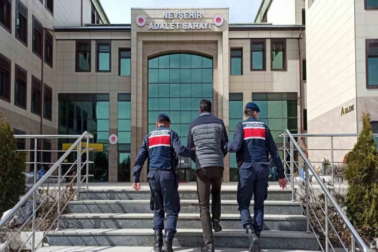 Nevşehir’de 25 yıl cezası olan şahıs yakalandı