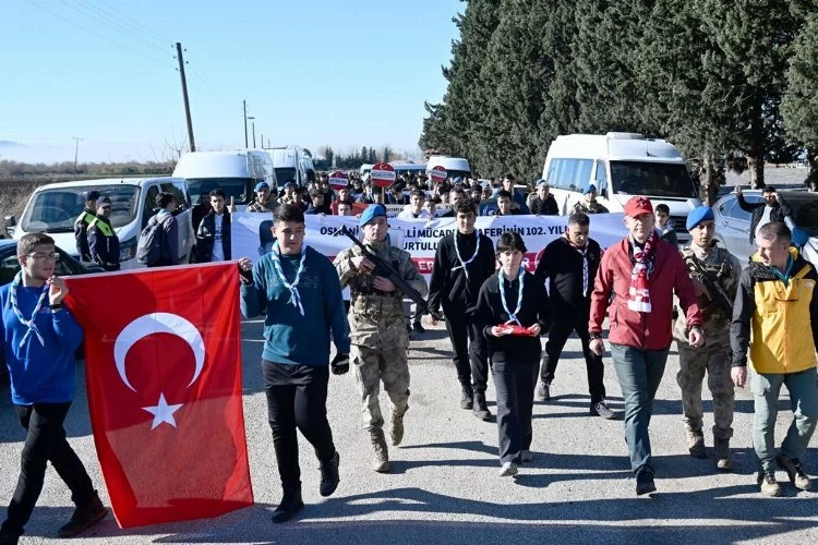 Osmaniye'de "Osmaniye Şehitlerine Yürüyor” programı