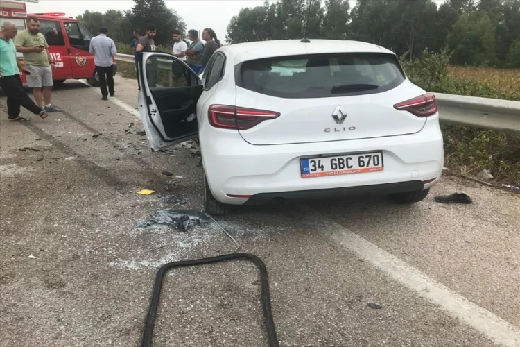 Osmaniye'de 2 otomobil çarpıştı 1 kişi öldü