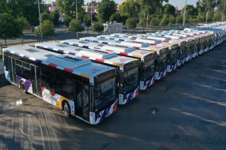 Adana’ya 81 Yeni Modern Otobüs