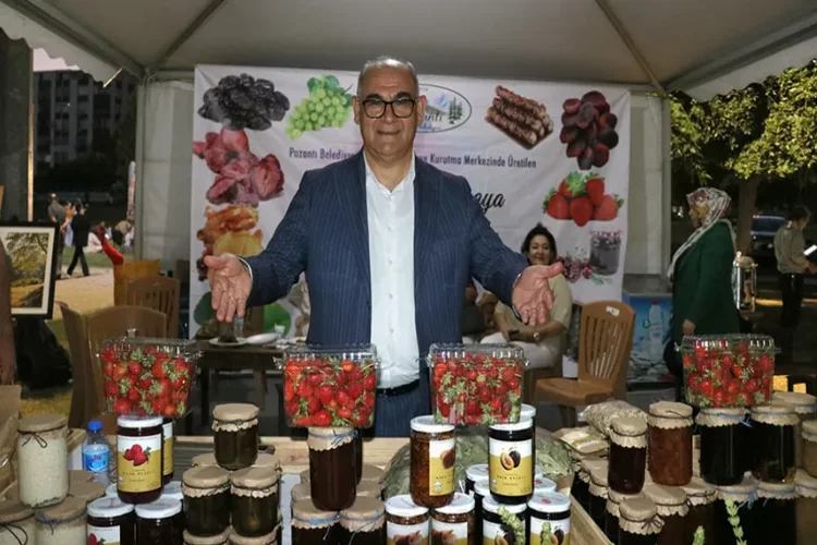 Pozantı'nın organik lezzetleri Lezzet Festivali'nde ilgi odağı oldu