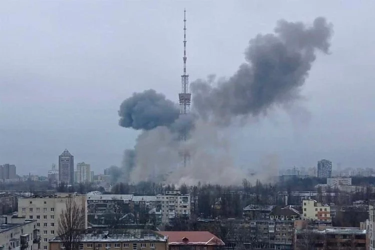 Rus Ordusu Kiev'e Füze saldırısında 13 kişi yaralandı