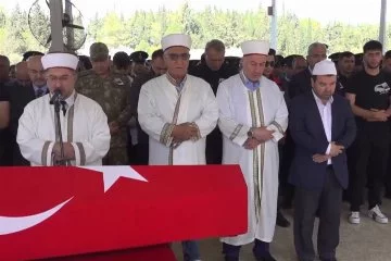 Şehit Jandarma Astsubay Kıdemli Başçavuş Nebi Çullu için cenaze töreni düzenlendi