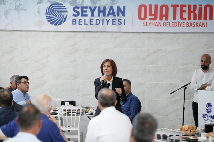 Seyhan Belediye Başkanı Tekin muhtarlarla buluştu: Hizmette ayrım yapmayacağız