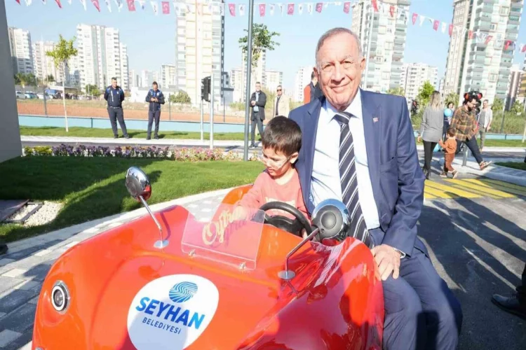 Seyhan Belediyesi tarafından çocuk trafik eğitim parkı açıldı