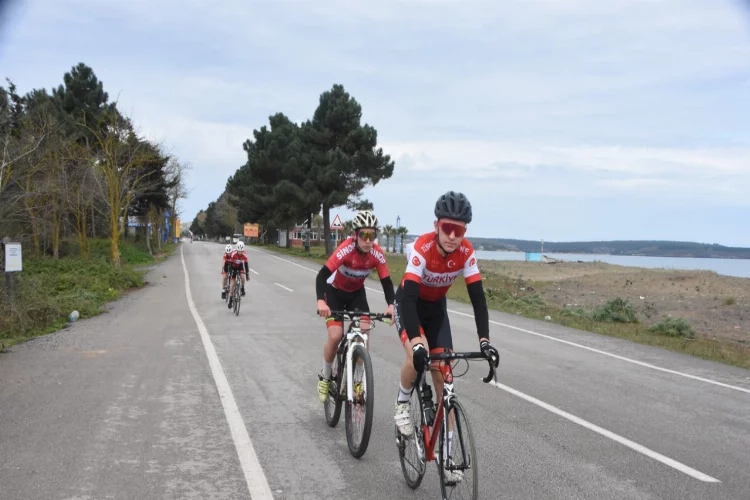 Sinop’ta Bisiklet İl Birinciliği müsabakaları