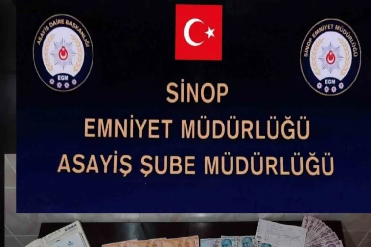 Sinop’ta kumar operasyonu: 8 kişiye 79 bin lira ceza kesildi