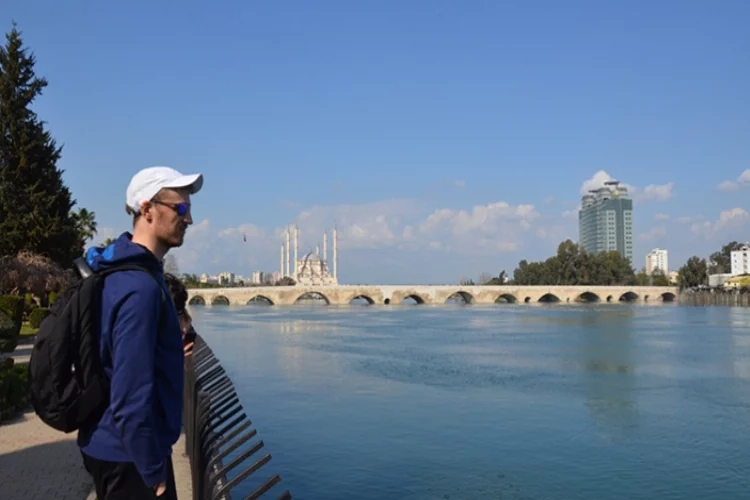 Yabancı turistler Adana’ya hayran kaldı