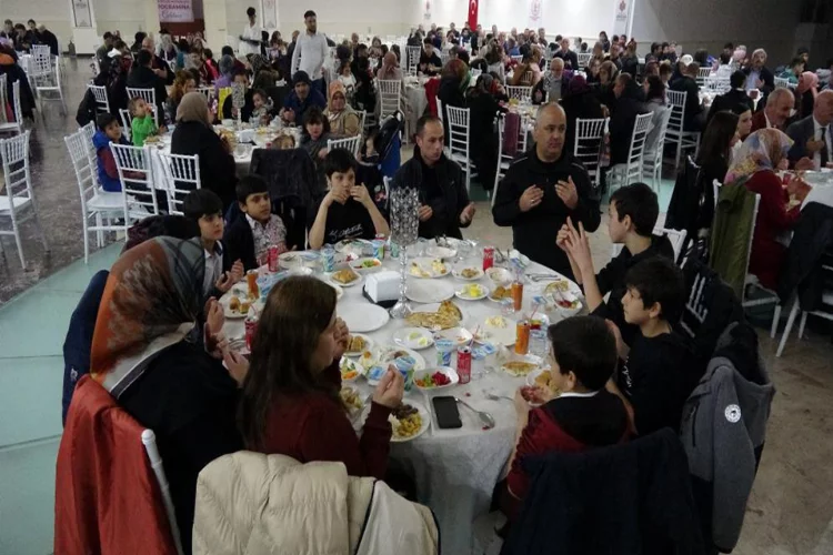 Yozgat’ta 550 vatandaş vakıf sofrasında buluştu