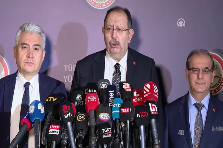 Oy verme işlemi sona erdi! YSK Başkanı Ahmet Yener açıklamalarda bulundu