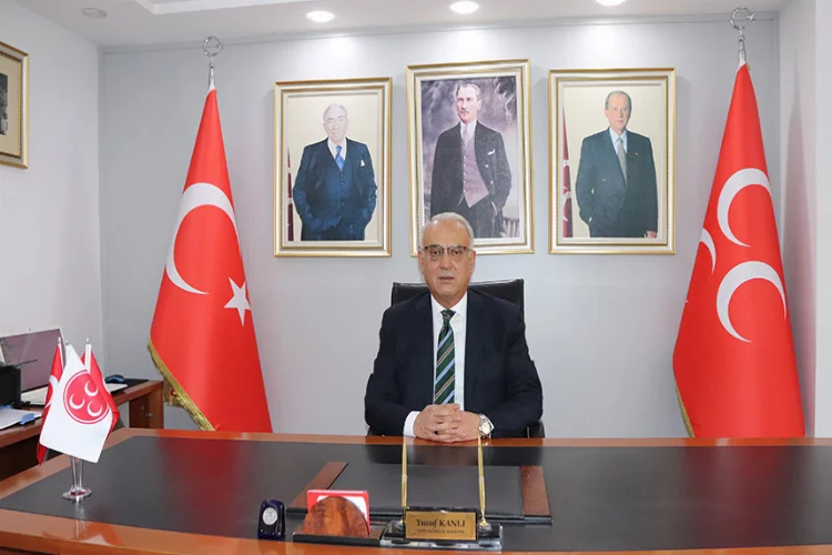 MHP Adana İl Başkanı Yusuf Kanlı, Vakit, ileriye bakma, kardeşçe sarılma vakti